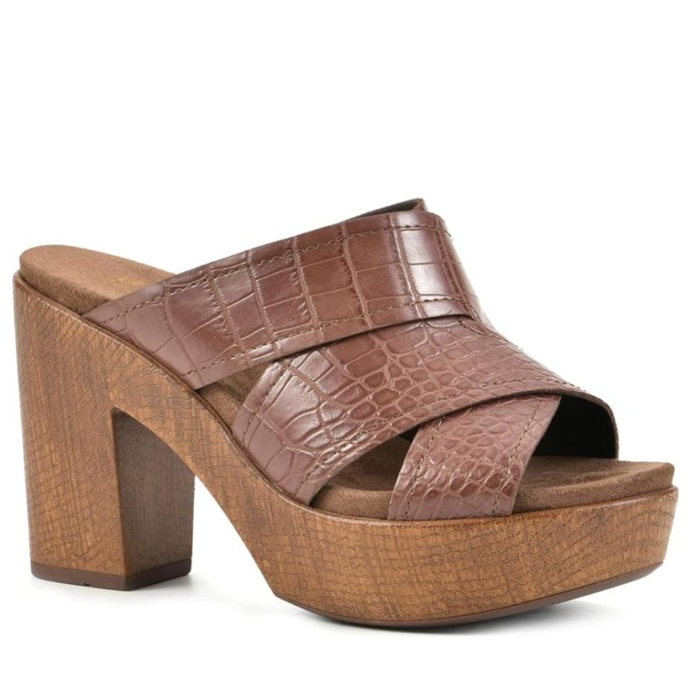 WHITE MOUNTAIN Shoes Alive Women's Platform Heel Sandal